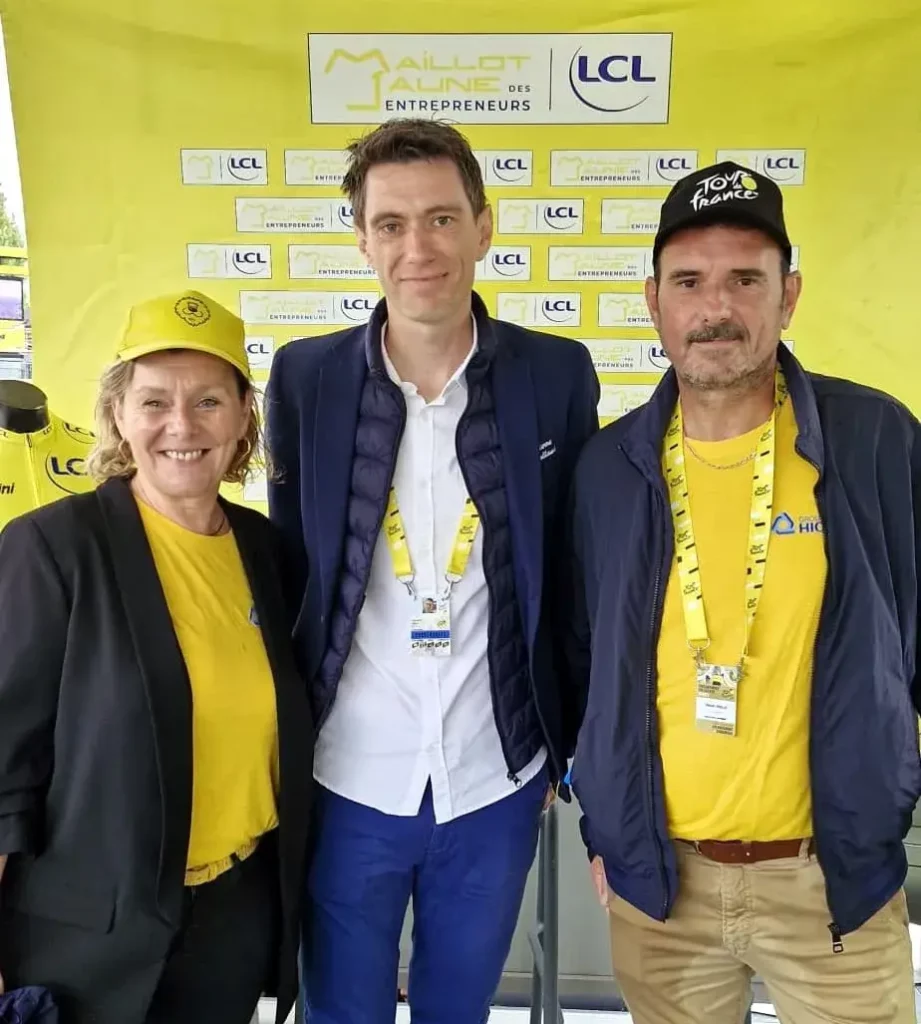 Véronique Hiolle pour le prix du maillot jaune des entrepreneurs 2025