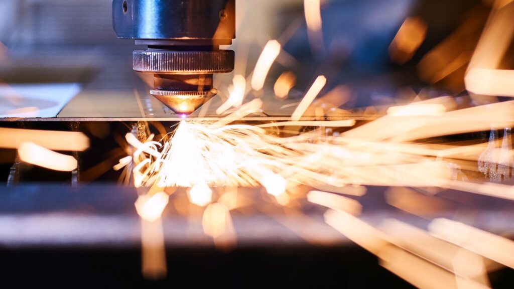 Découpe laser de pièces mécaniques